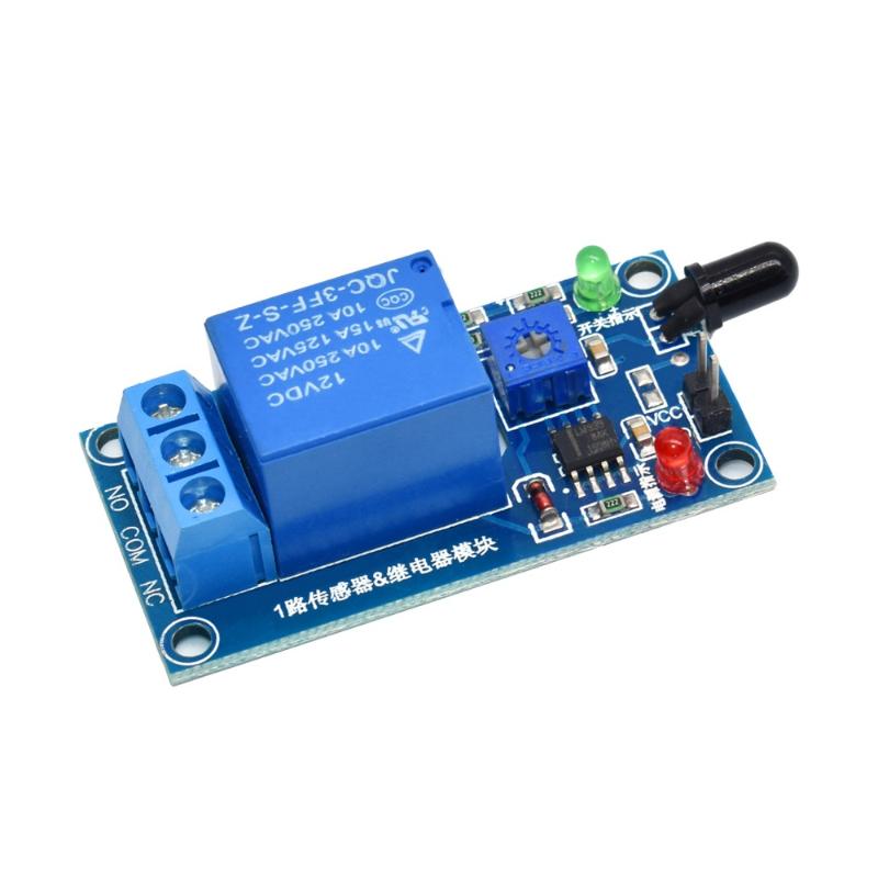 IR Infrared 1 Channel 5V 12V F - Relay Module 1 Channel ulasan dan harga
