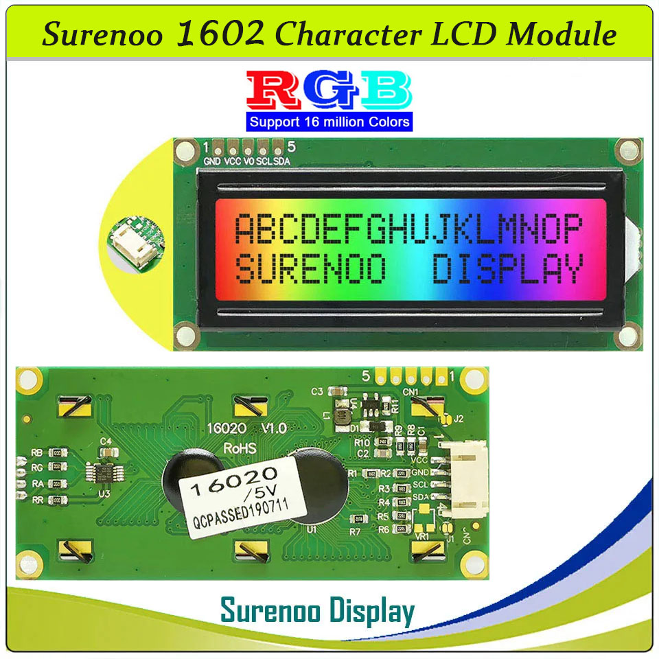 Grove 162 16X2 1602 3.3-5V Ser - Lcd 1602 ulasan dan harga