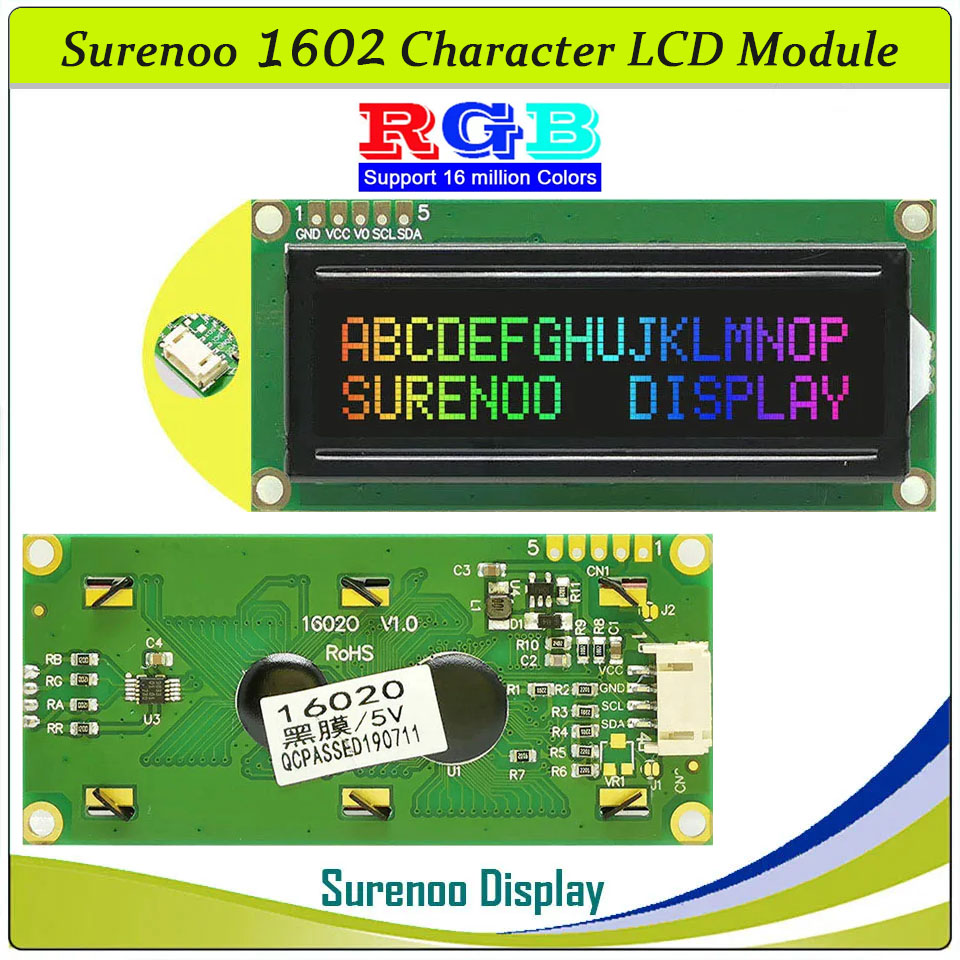 Grove 162 16X2 1602 3.3-5V Ser - Lcd 1602 ulasan dan harga
