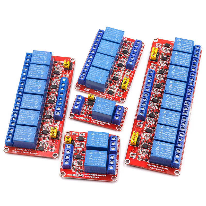 1/2/4/8-channel 5v/12v/24v Rel - Relay Module 1 Channel ulasan dan harga
