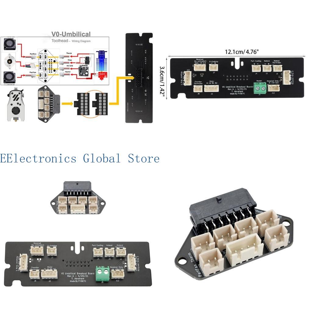 462B VORON V0.1 UMBILICAL PCB  - Neopixel ulasan dan harga