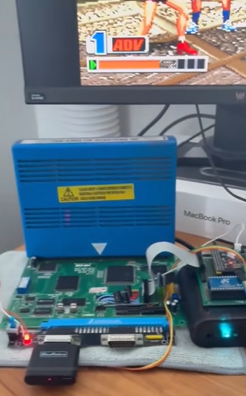 Neo Geo MV1C HDMI Mod Kit Digi - Neopixel ulasan dan harga