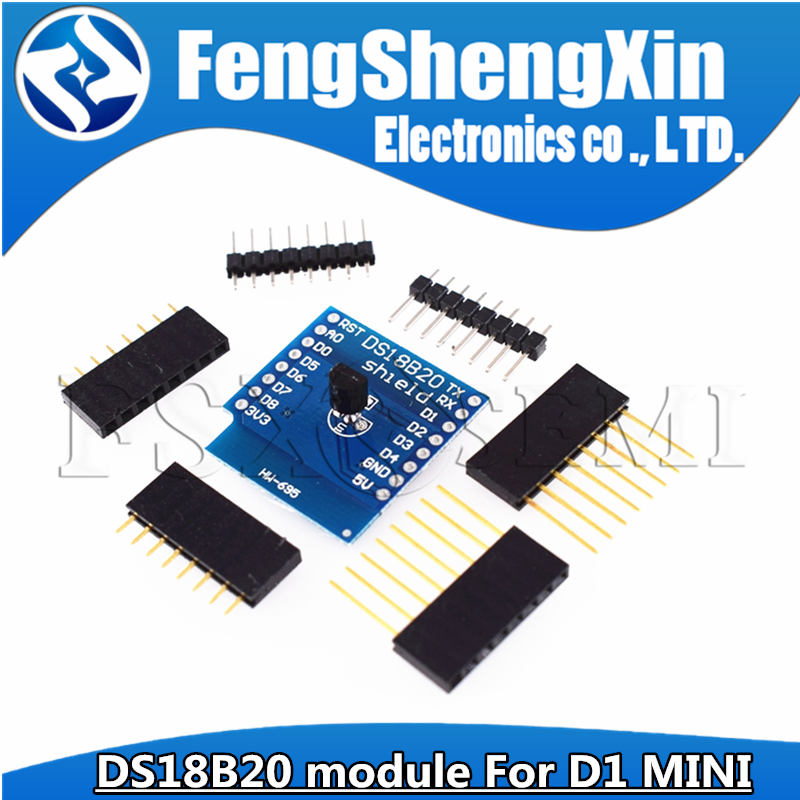 DS18B20 module For D1 MINI WIF - Ds18B20 ulasan dan harga