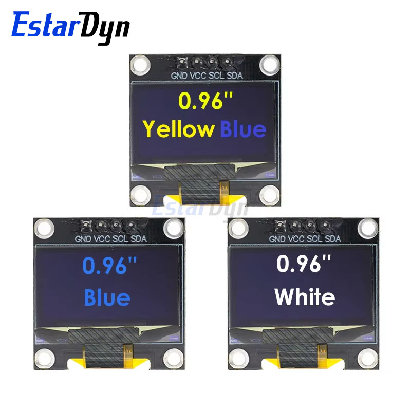 0.96 inch IIC SPI Serial 7/4Pi - Oled Display 0.96 ulasan dan harga
