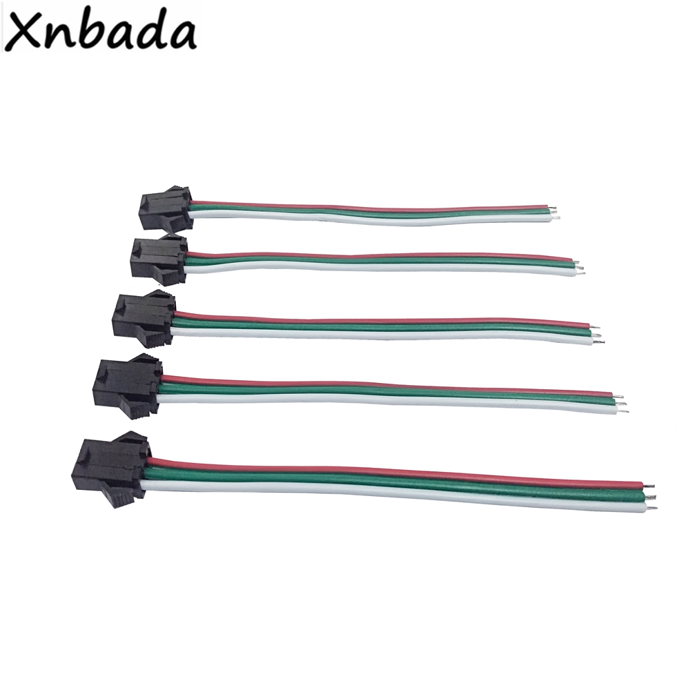 10Pairs 10cm 3Pin JST Connecto - Ws2812B ulasan dan harga