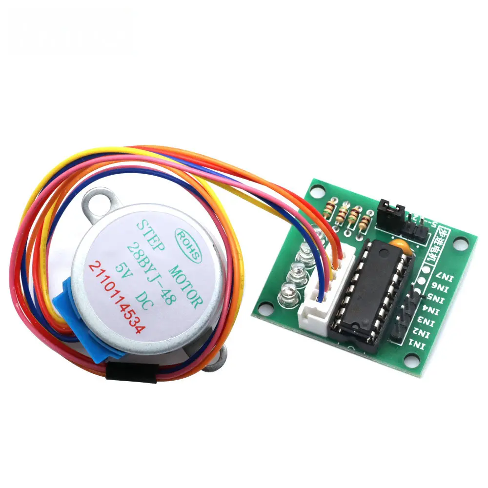 ULN2003 Driver  28BYJ-48 5V 4- - Stepper Motor 28Byj ulasan dan harga